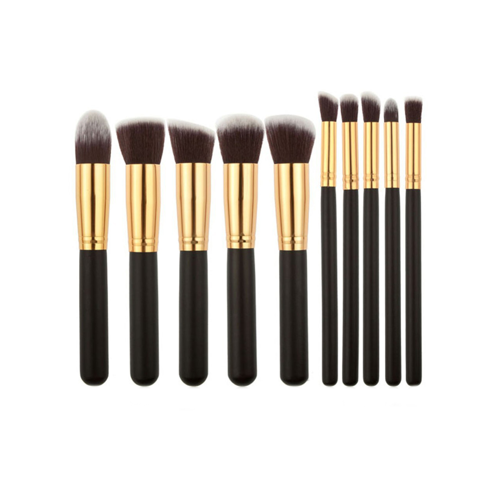SET DE BROCHAS ULTRA SOFT X10 NEGRAS