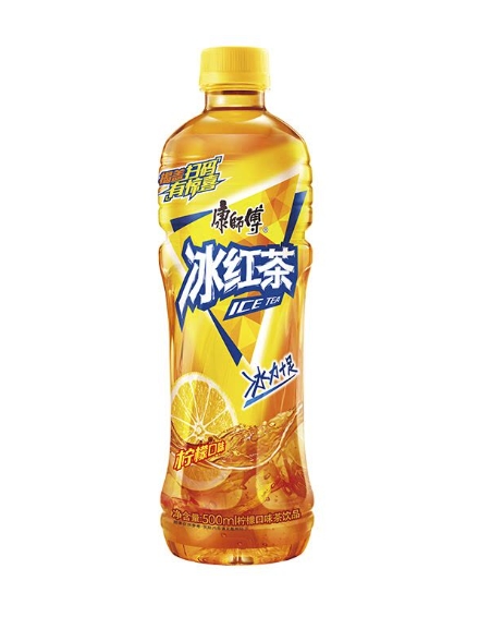 康师傅 冰红茶柠檬味 500ML