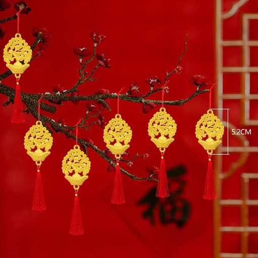 [B5CN-G29-9] G29-9 COLGANTE DE DECORACION DE AÑO NUEVO x6