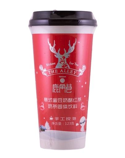 [A5CN-LJX03] 鹿角巷 意式蜜豆奶酪红茶 123G