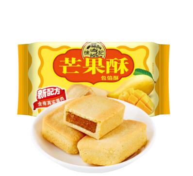HSU FU CHI GALLETA CON RELLENO SABOR A MANGO  184G