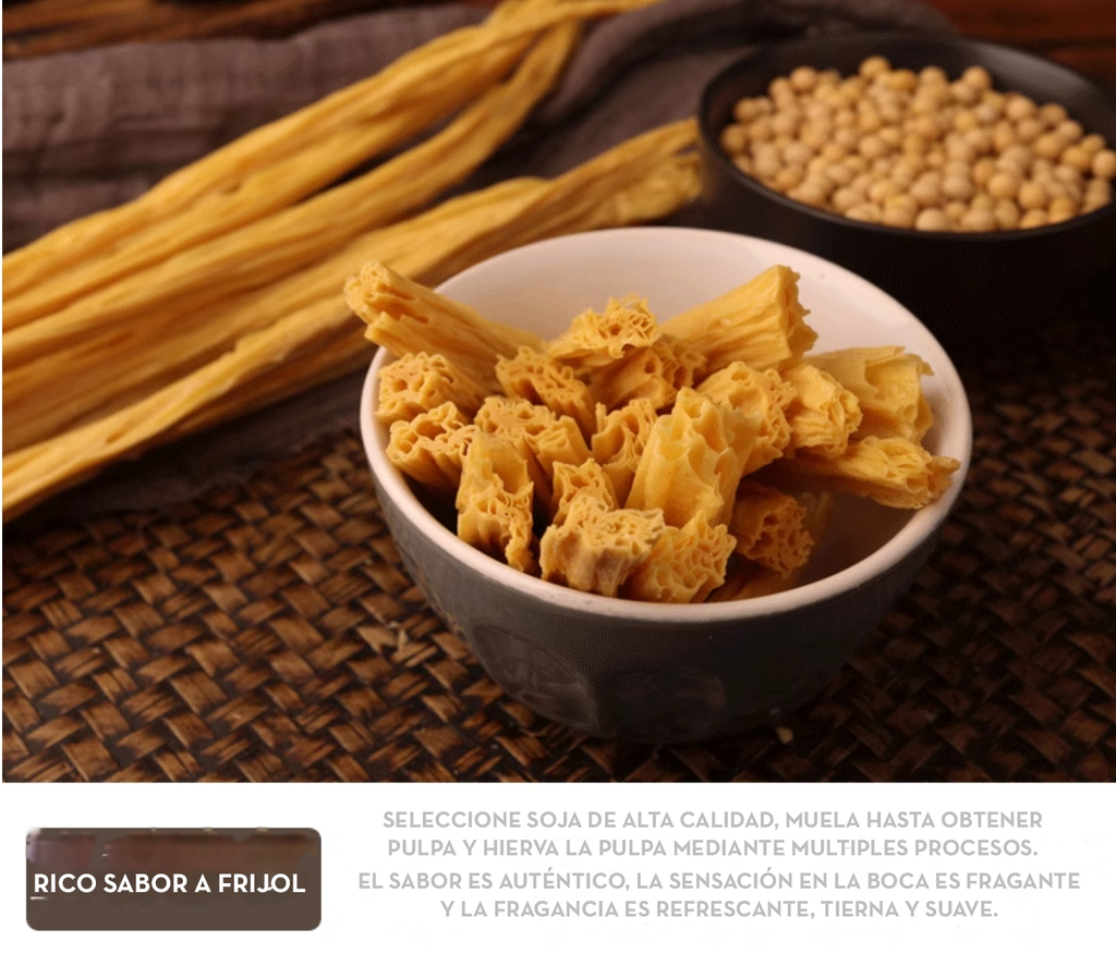 GHNC LÁMINA DE SOYA DESHIDRATADA (YUBA)  340G