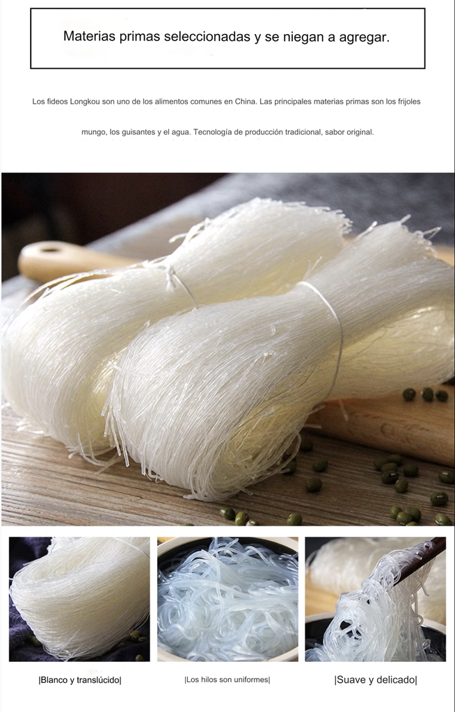 LZF FIDEO DE ARROZ CRISTAL 500G