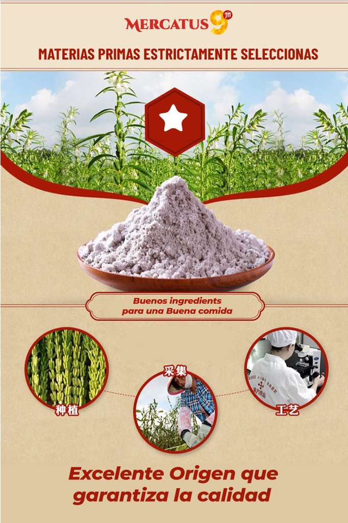 NANFANG - ARROZ Y SÉSAMO NEGRO EN POLVO S/DÁTIL 40Gx15U.