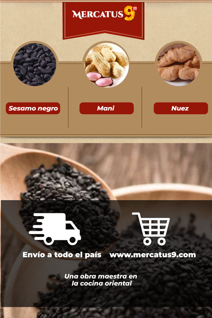 NANFANG - ARROZ Y SÉSAMO NEGRO EN POLVO S/DÁTIL 40Gx15U.