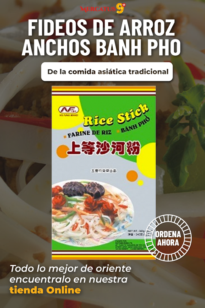 NG FUNG - FIDEOS DE ARROZ ANCHO - BANH PHO 340G