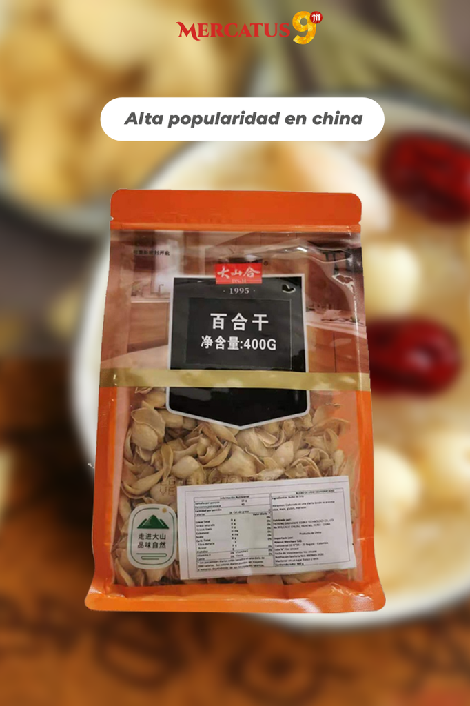 DASHANHE BULBO DE LIRIO DESHIDRATADO 400G