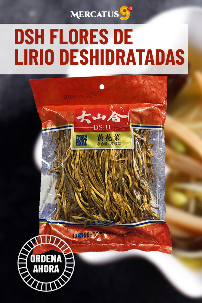 DSH FLORES DE LIRIO DESHIDRATADAS 500G