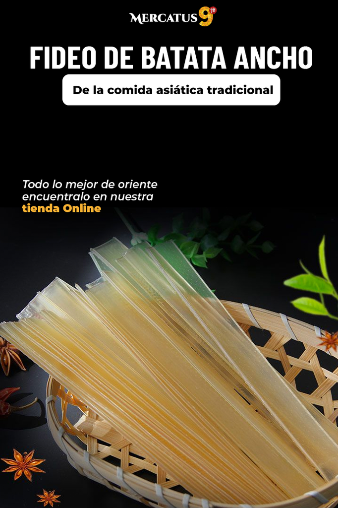 LZF FIDEO DE BATATA ANCHO 260G
