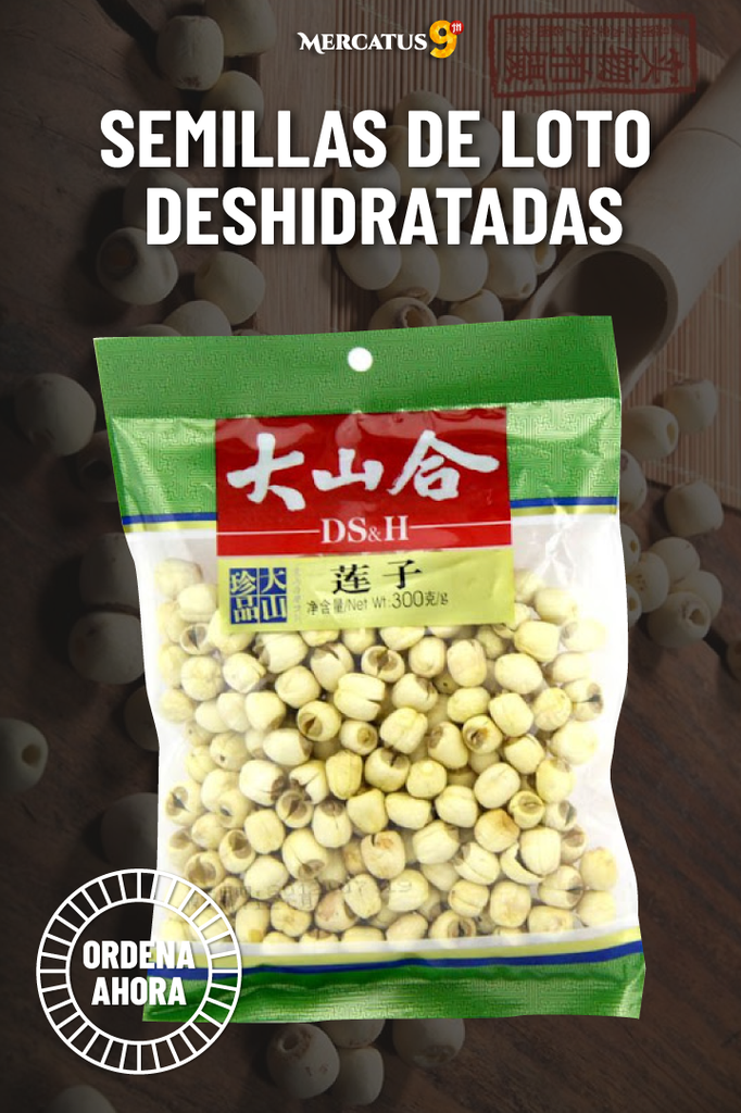 DSH SEMILLAS DE LOTO DESHIDRATADAS 500G