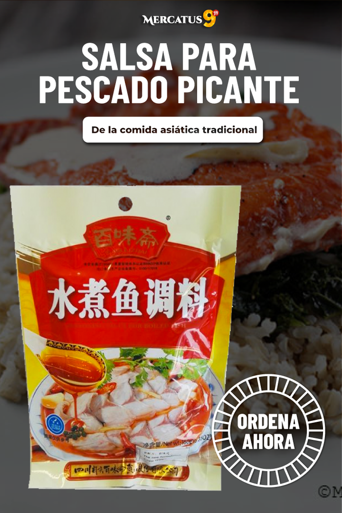 BAIWEIZHAI - SALSA P/PESCADOS (PICANTE) 180G