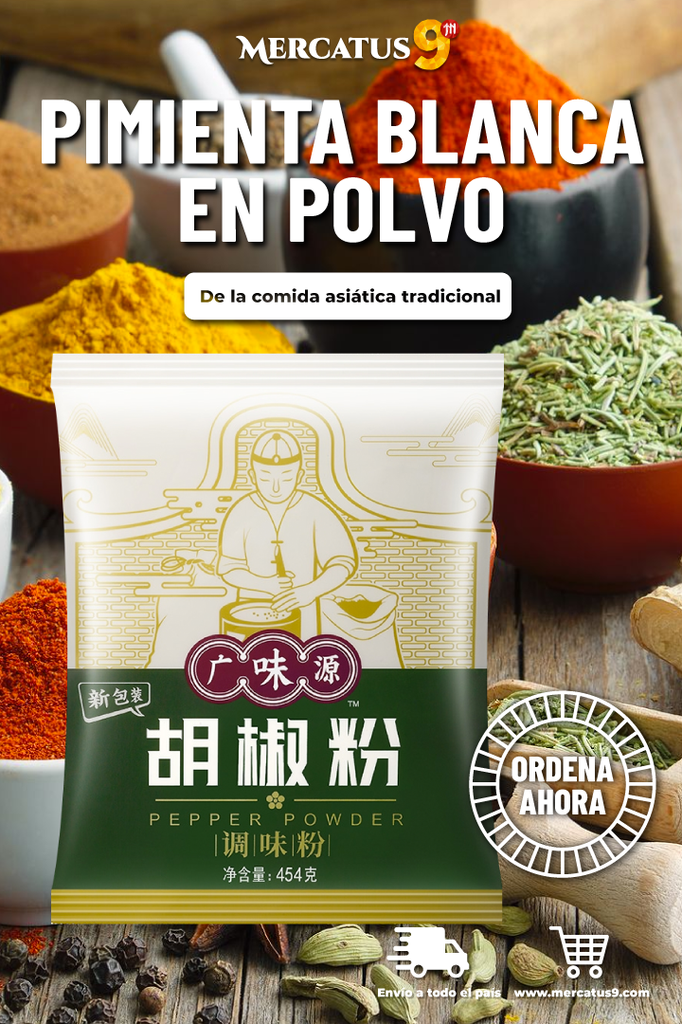 GWY PIMENTA BLANCA EN POLVO 454G