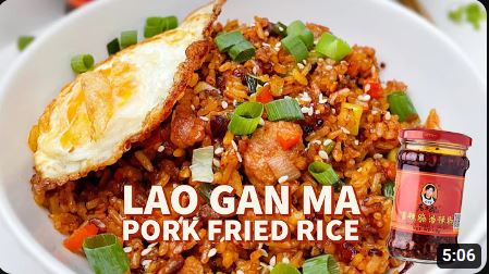 LAOGANMA - FRIJOL NEGRO C/CHILE & CARNE 210G