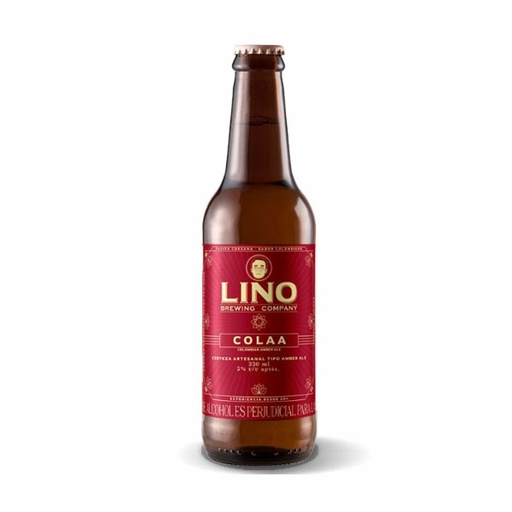 CERVEZA LINO COLAA AMBER ALE 330ML