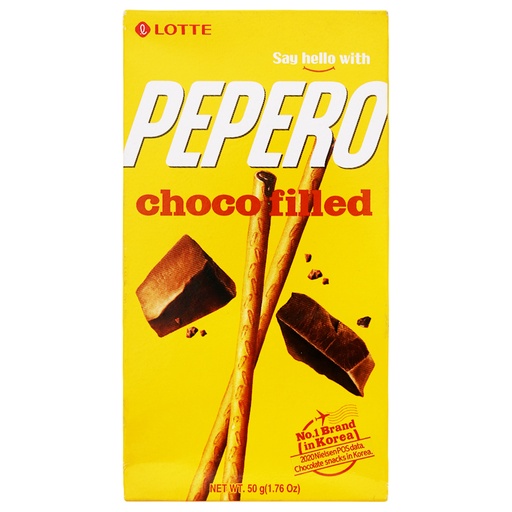 PEPERO RELLENO CHOCOLATE 50G