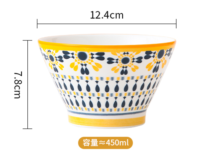 PES36 5寸斗笠碗/妙笔生花
