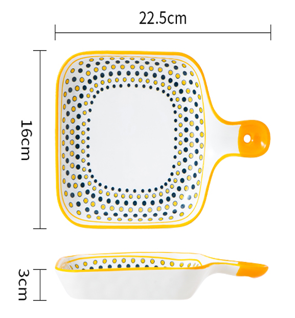 PES50-9 PULGADA PLATO HORNO CIRCLE