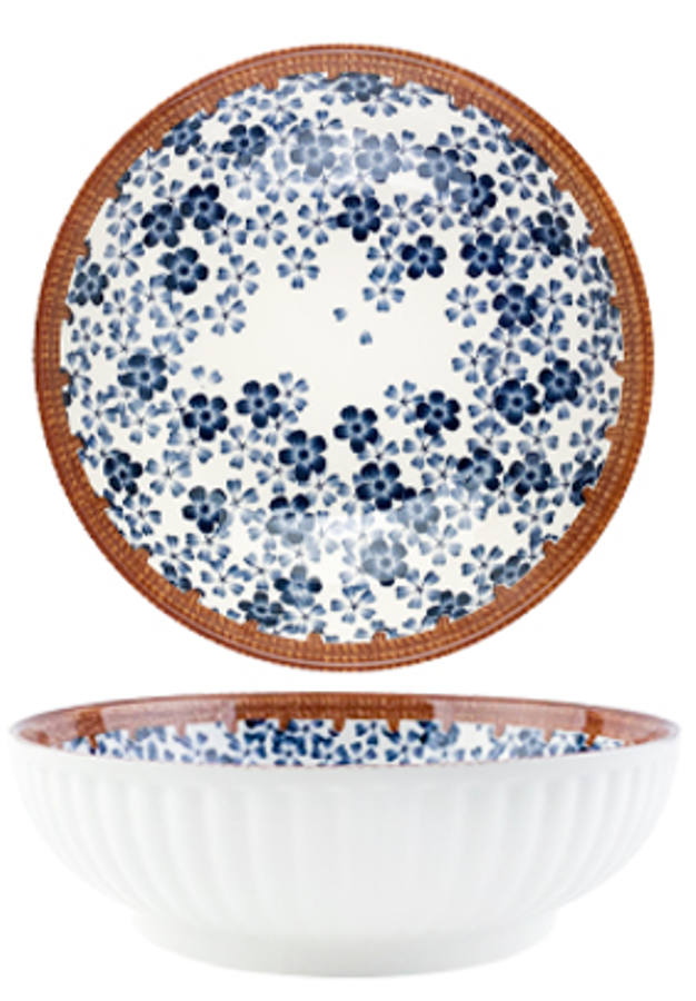 PES81-9 PULGADA CUENCO RATTAN SAKURA