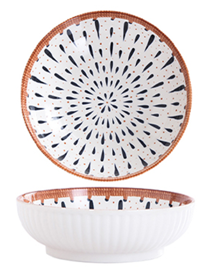 PES82-9 INCH RATTAN CLIMATE BOWL