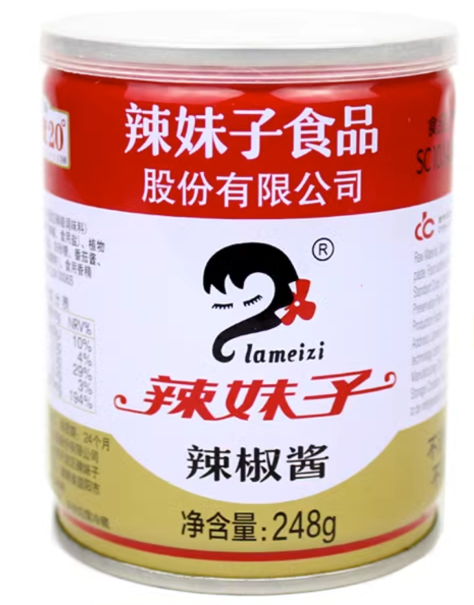 辣妹子辣椒酱 248G