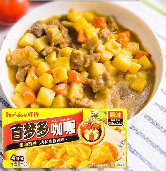好侍百梦多咖喱原味 100G