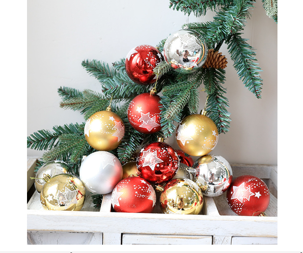 TA93-4 CHRISTMAS DECORATION 8 CM