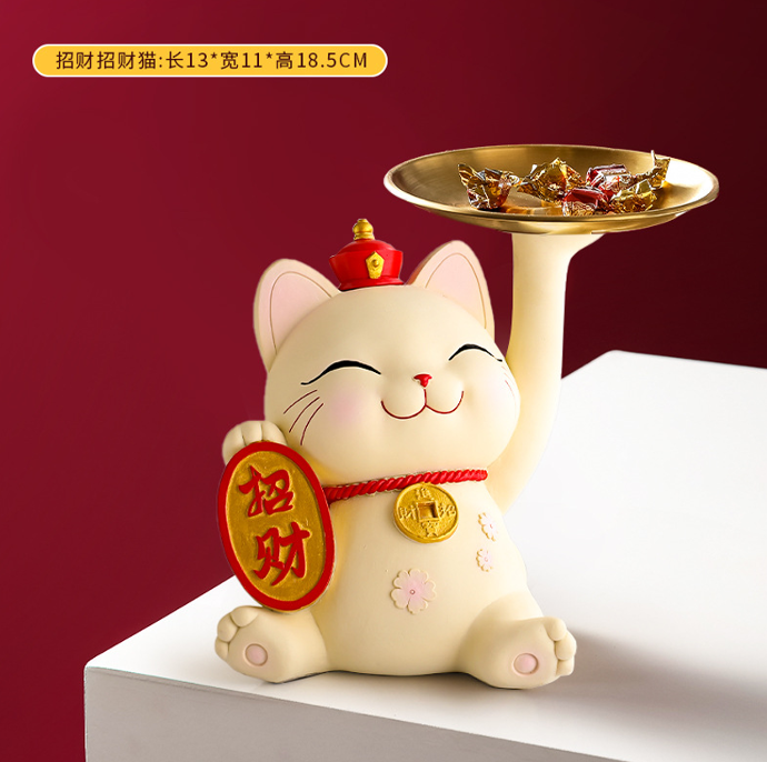 TA97-1 LUCKY CAT ORNAMENT