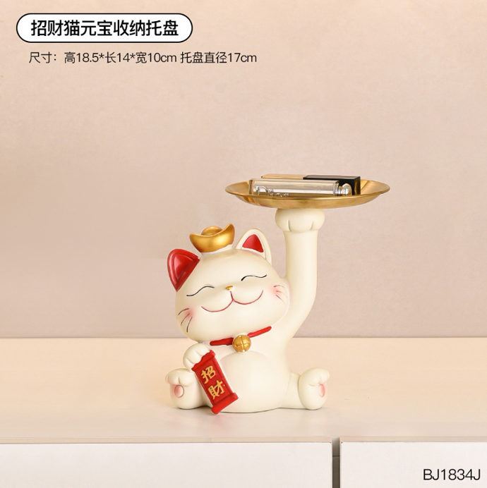 TA97-8 LUCKY CAT ORNAMENT