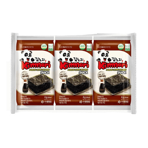 KIMNORI SEAWEED SNACK 4G*3U
