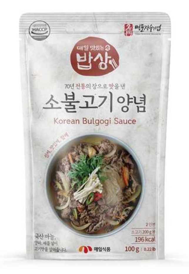 SALSA BULGOGI COREANA 100G