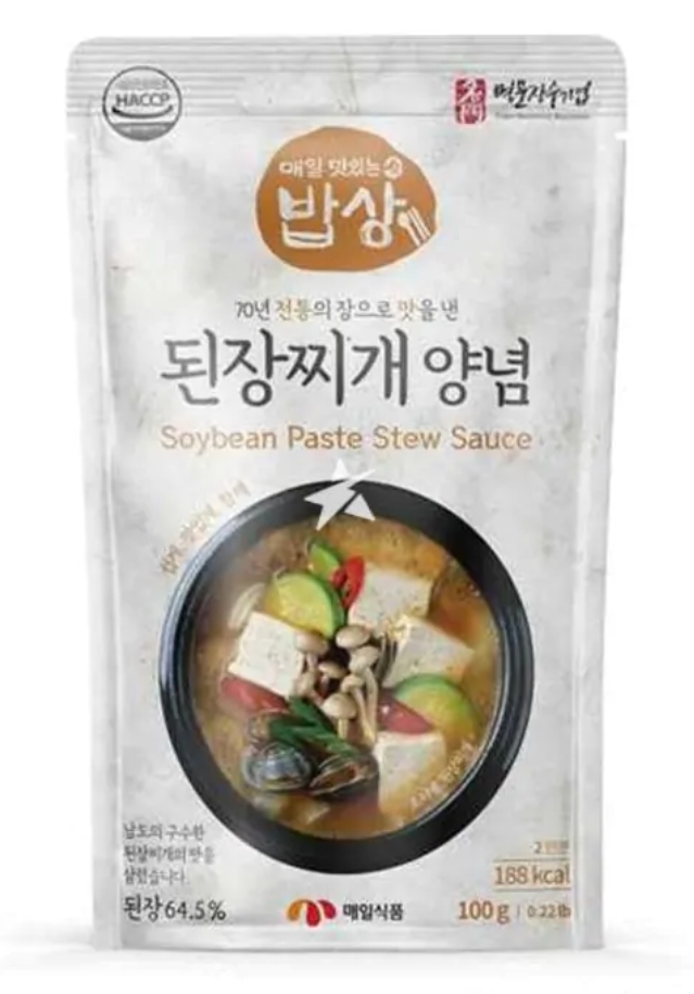 韩国 每日食品韩国大酱汤调味料 100g