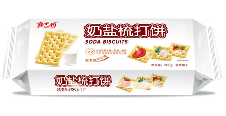 嘉士利 奶盐梳打饼干 200G
