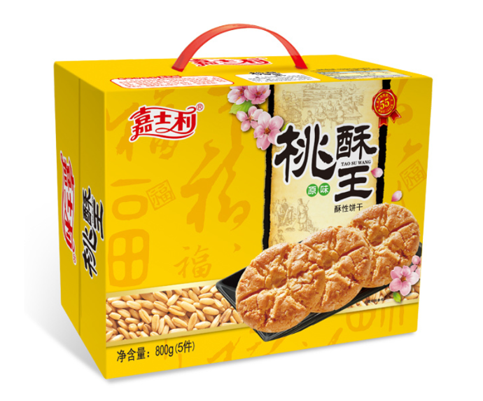 嘉士利 原味桃酥王饼干 800G