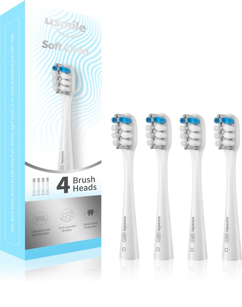 USMILE REPLACEMENT BRUSH X4