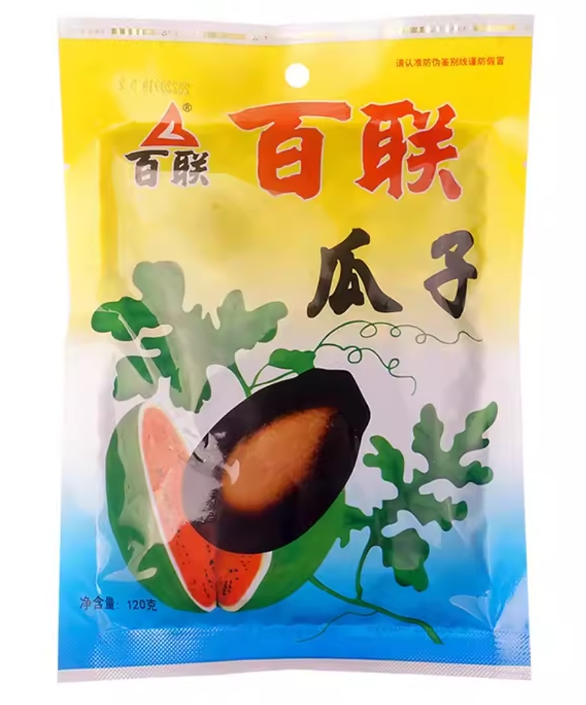 百联甘草瓜子150G