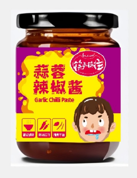 筷来筷往蒜蓉辣椒酱 200G