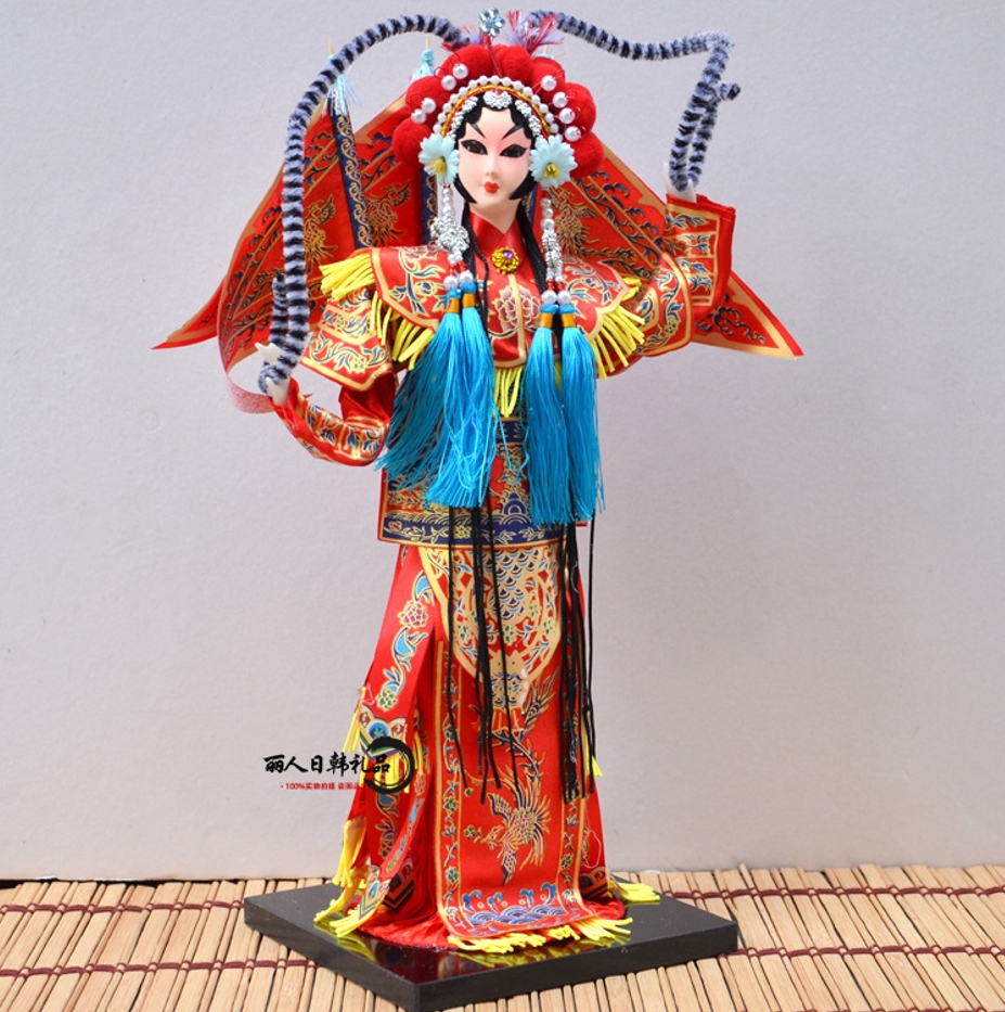 G22-13 穆桂英红 13*13*30CM