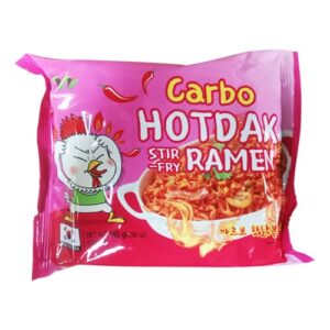 韩国 味佳园 芝士奶油培根超辣火鸡面 140G