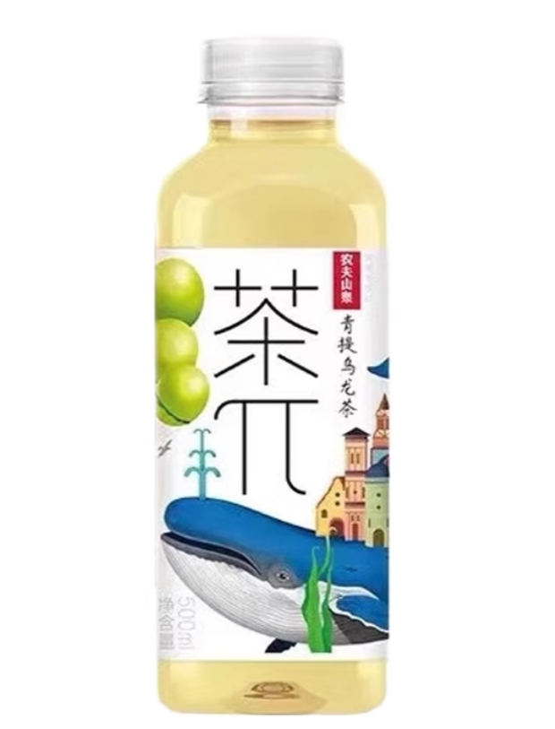 茶π-青提乌龙茶 500ML