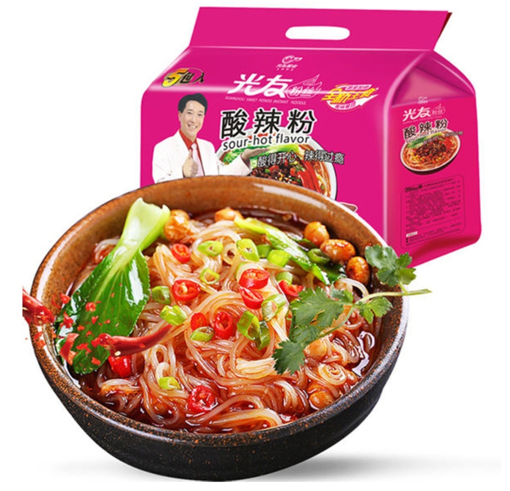 GY FIDEO DE ARROZ AGRIO Y PICANTE 525G