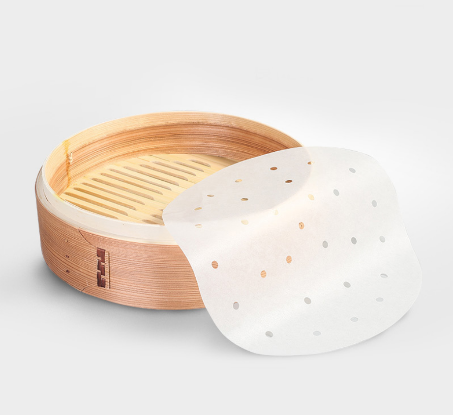 50 SHEETS OF BAMBOO STEAM PAPER 21CM