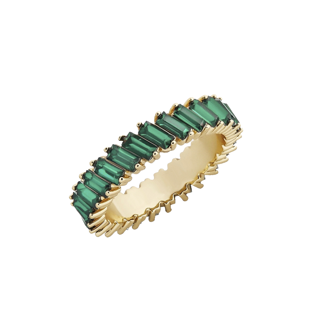 ANILLO AGATA ORO ESMERALDA