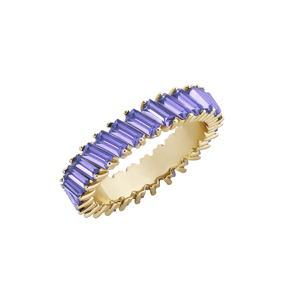 ANILLO AGATA ORO VIOLETA