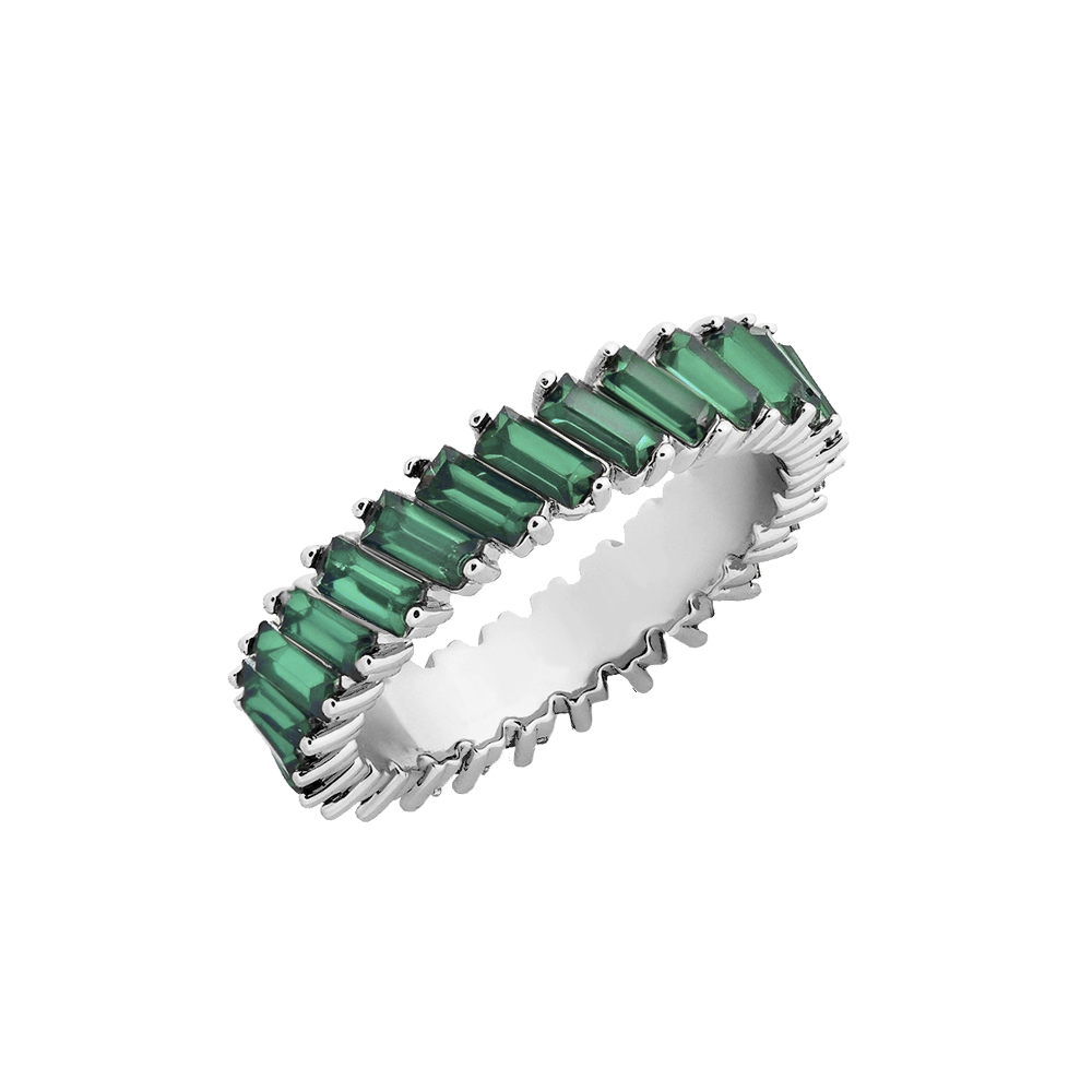 ANILLO AGATA PLATA ESMERALDA