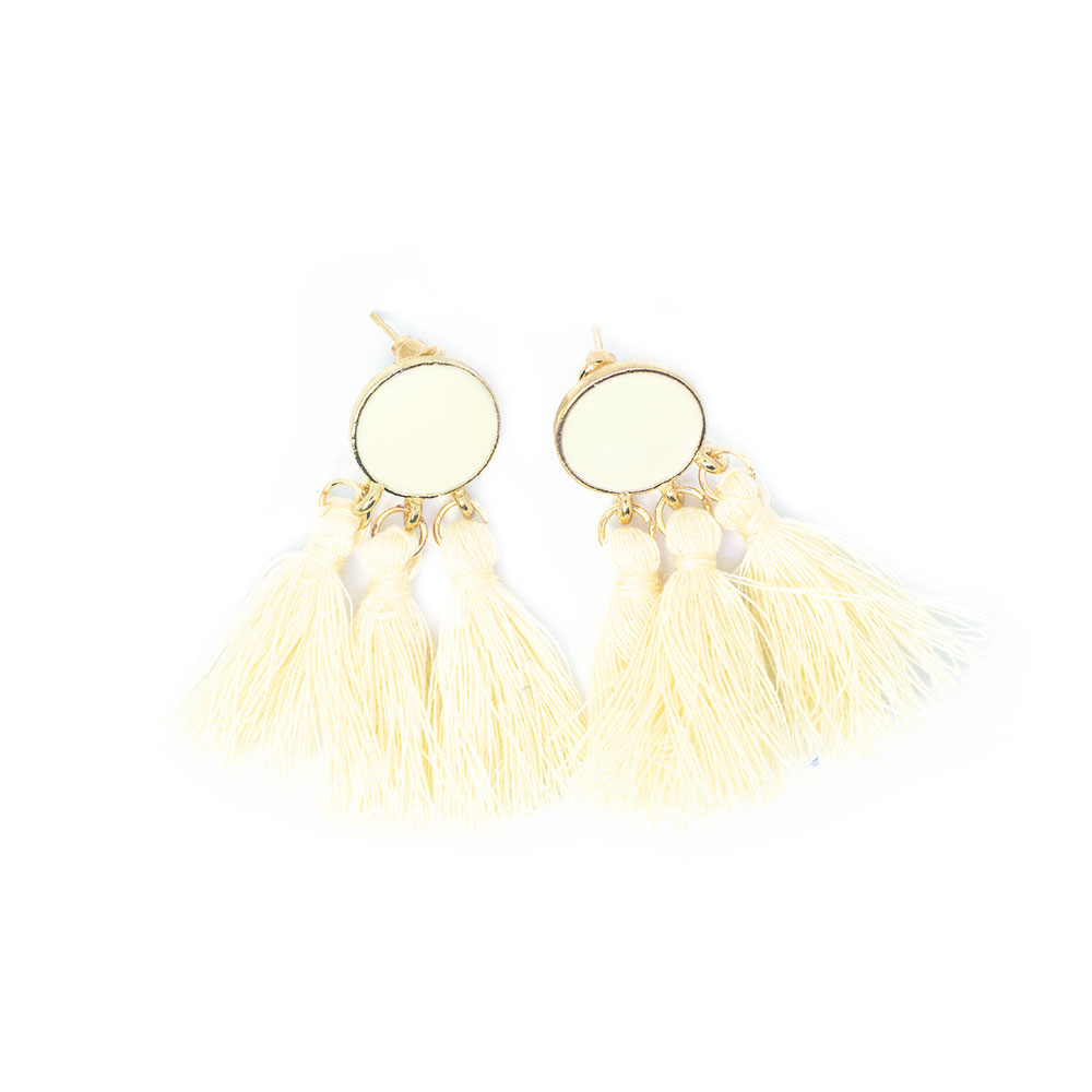 ARETES 3 CAMINOS VAINILLA