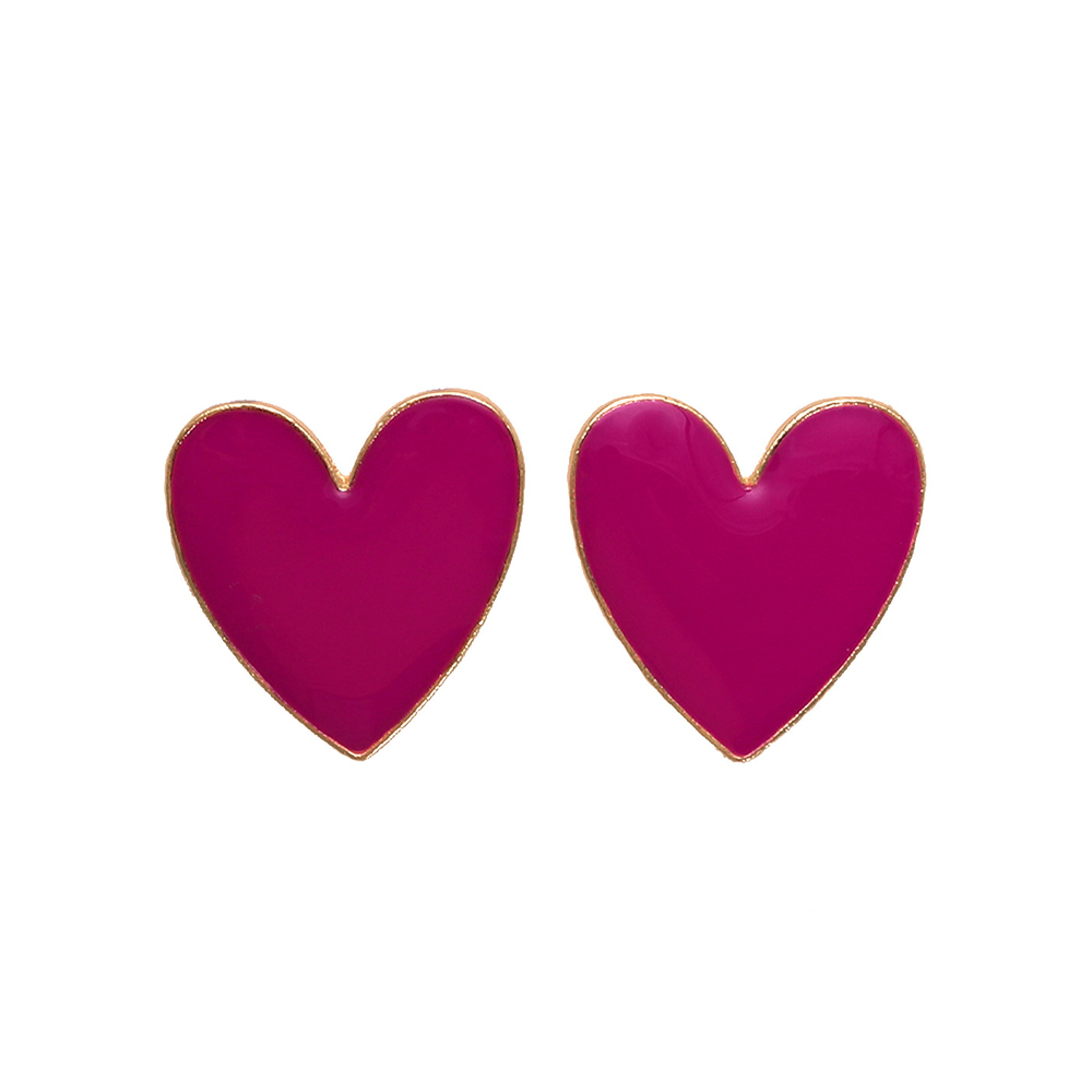 ARETES ENCANTO FUCSIA