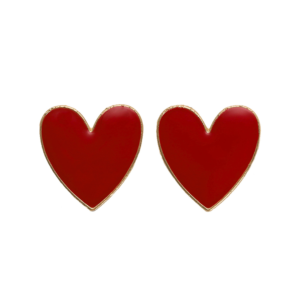 ARETES ENCANTO ROJOS