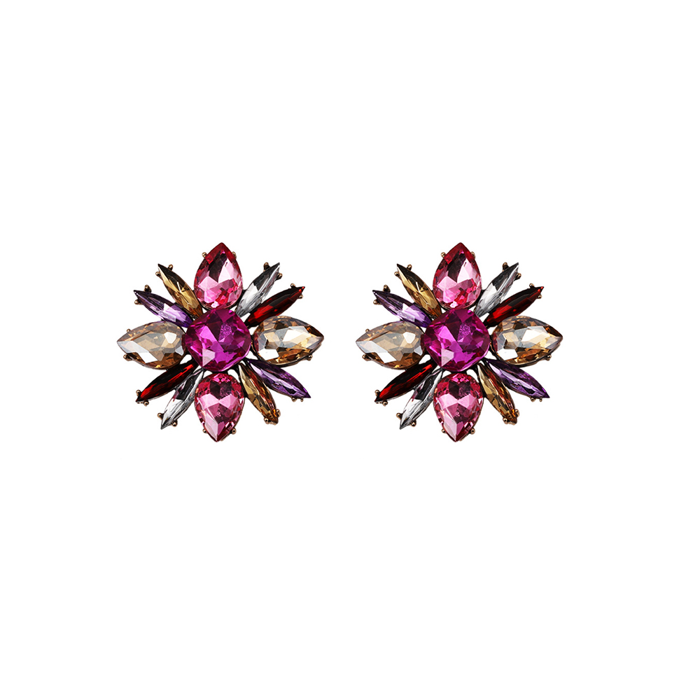 ARETES IDALIA MAGENTA