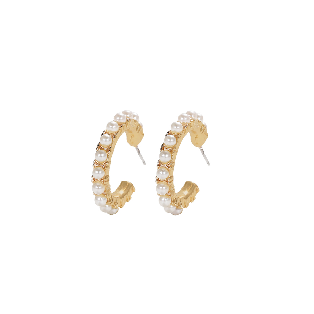 PARIS PEARL WAVE EARRINGS