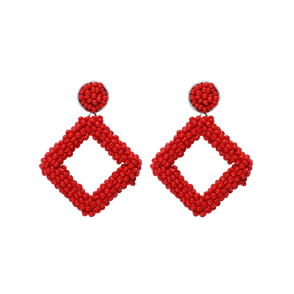 耳环－潘多拉 红色